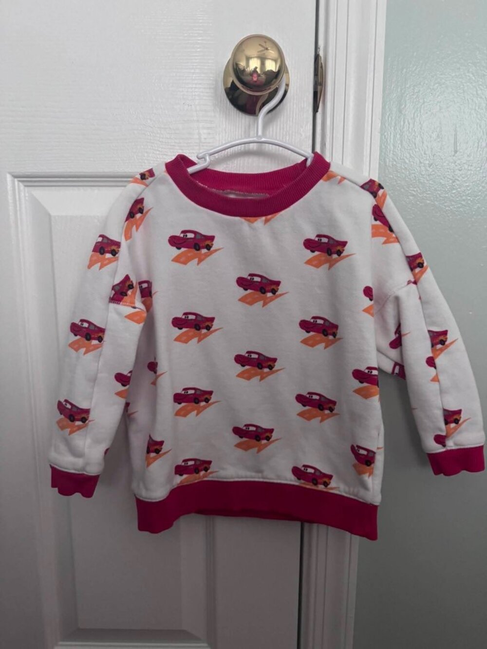 Monica & Andy Lightning McQueen Sweatshirt